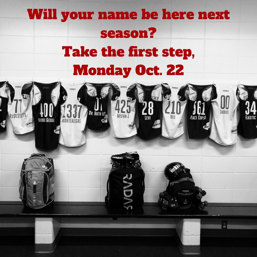 Dubcitywhatwhat's tweet photo. Take the first step! Come check out our New Recruits Night next Monday, Oct. 22 and learn everything you need to know to join our league and start playing roller derby! 7 pm - 1080 Wellington Trace, Wellington, FL. #pbc #lakeworth #wellington #westpalmbeach https://t.co/SO1qRMzafa