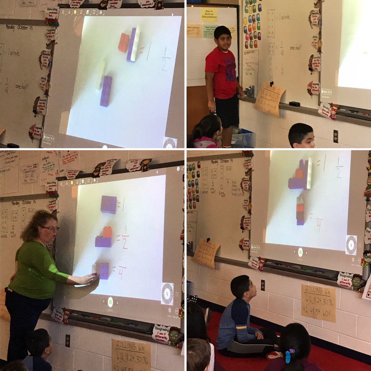MsJIllAPrice's tweet image. Learning about fractions with Legos #fractionfun #FHhighlights