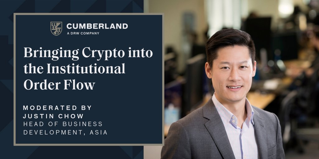 CumberlandSays's tweet photo. Our own @justinchow08 will be moderating a panel at the Australia @FIX_Events Conference in Sydney this week, featuring a discussion on the future of institutional #cryptocurrency https://t.co/or7DWo4KJR