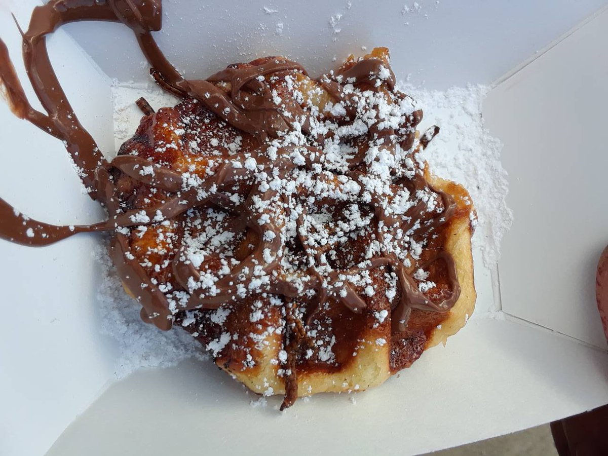 fortgreenepark's tweet photo. At Fort Greene Park, we love sustainability and bugs. So, we had to check out The Economist magazine's Belgian Waffles with choice of crickets or mealworms. Tasty and good for the planet! #fortgreenepark #fortgreene #brooklyn #theeconomist #FABfulton https://t.co/ioXdtquPfv