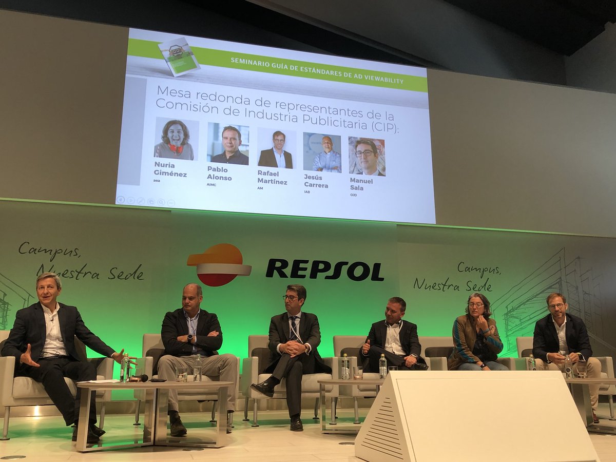 Ligatus_ES's tweet photo. Muchas gracias a la Comisión  de Industria CIP por la excelente labor de evangelización, aclaración y consenso en el uso de un KPI tan exigente como la viewability. Esperamos los próximos pasos con la publicidad nativa !  #CIPviewability https://t.co/fiuiurrHGi