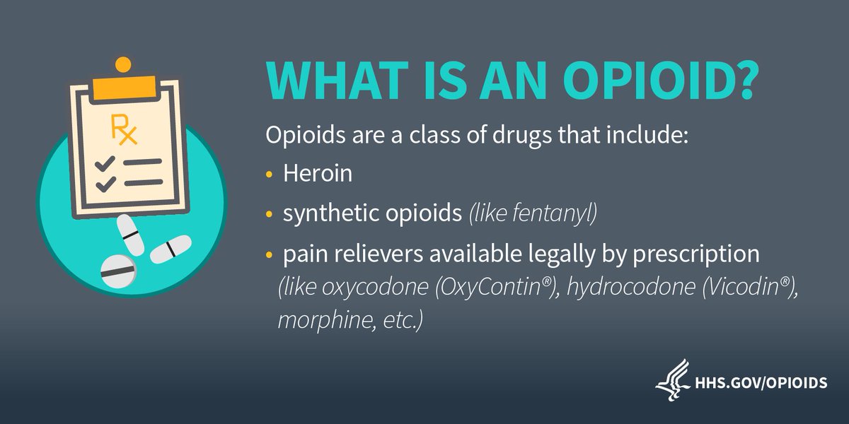 samhsagov's tweet photo. Even when used as prescribed, legal #opioids may have a potential for misuse.
Understand the risks: https://t.co/oJzFRGUxCO  #OpioidAwareness https://t.co/ebuRIo4cII