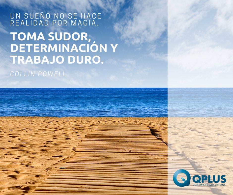 QPlusSoftware's tweet image. #FrasesQPlus
BUENA SEMANA