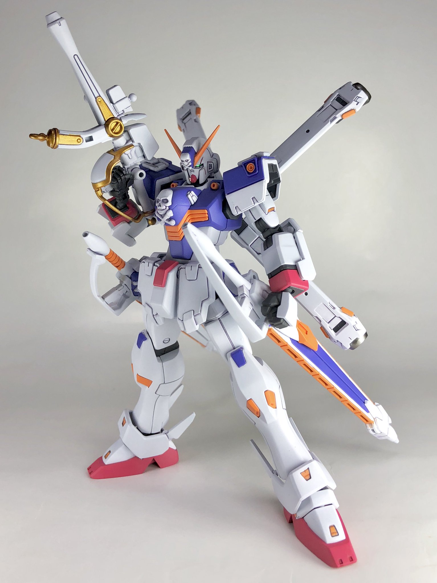 Uzivatel オカムラ セイジ Na Twitteru クロスボーン ガンダムx Vxs完成 5号機想定ですが クロスボーンは基本素体共通という個人的コダワリによりほぼノーマルでカラーリングの変更が基本です オリジナル要素としてはムラマサ ブラスターとクジャクの2刀流で Uzivatel オカムラ セイジ Na Twitteru クロスボーン ガンダムx Vxs完成 5号機想定ですが クロスボーンは基本素体共通という個人的コダワリによりほぼノーマルでカラーリングの変更が基本です オリジナル要素としてはムラマサ ブラスターとクジャクの2刀流で