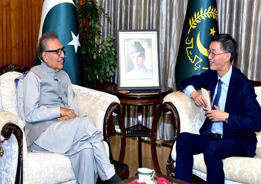 BHNewstv's tweet photo. #PresidentAlvi, #Chinese #Ambassador discuss bilateral ties https://t.co/X3PAIiuQ4D