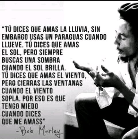 Luanh Giugap On Twitter Laintencióndelsentir Tú Dices Que Amas Sin Embargo Bob Marley Así De Simple