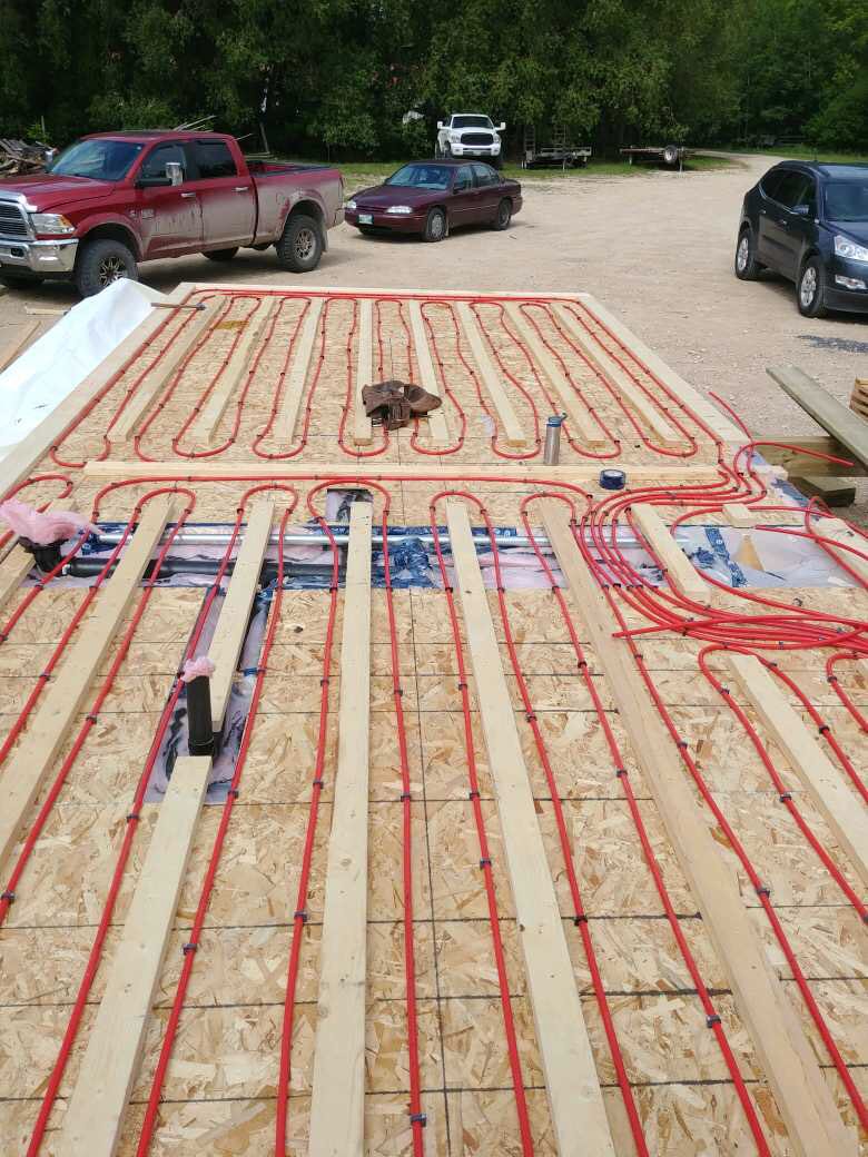 mezzo_homes's tweet image. In floor heat throughout the ENTIRE Mezzo Home in every Mezzo Home!