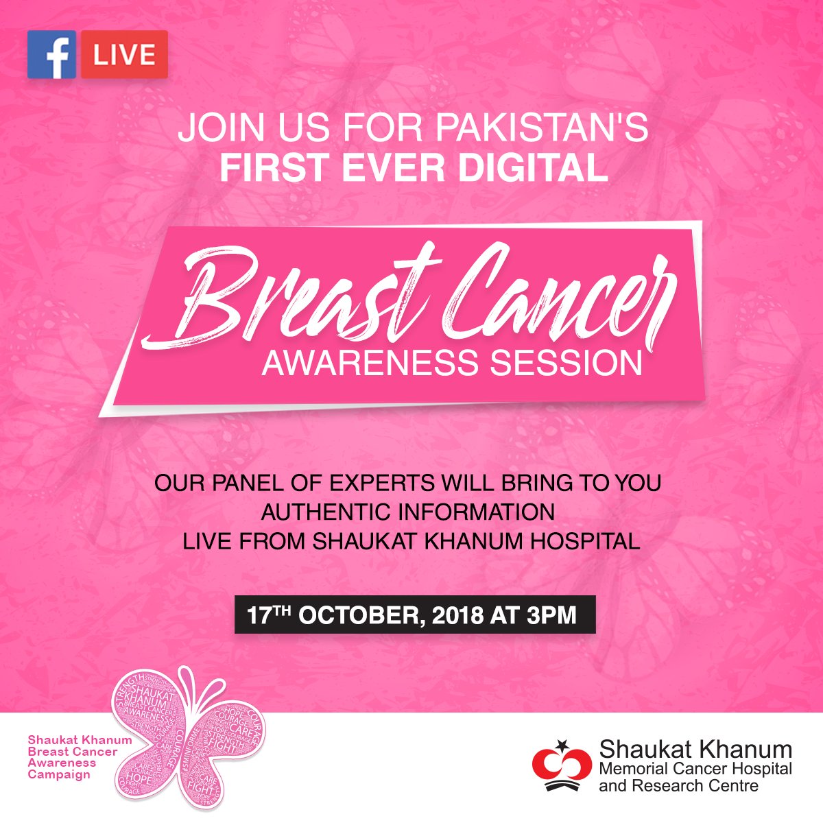 Shaukat Khanum A Twitter Join Us For Pakistan S First Ever