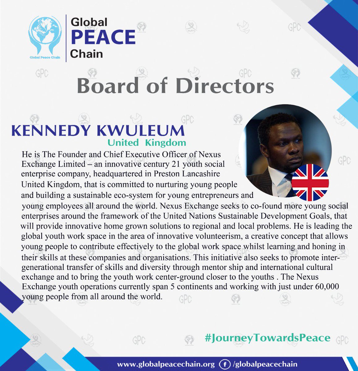 nexusexchange's tweet image. 🌷🌼🌷🌼🌷🌼🌷🌼🌷🌼🌷🌼🌷
I don&apos;t want another smart phone, I want a world at peace... Mr Kennedy

WHO WANTS TO BE A PEACE AMBASSADOR FOR GPC IN THE UNITED KINGDOM AND AFRICA?
Pls comment/dm to receive instructions
#Mrkennedy #Facebook #Nexusexchange #GPC #Peace #worldpeace