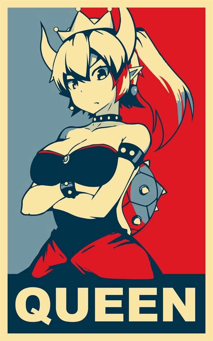 Strike_'s tweet photo. #Bowsette #QueenKoopa #KoopaHime https://t.co/p7RV7fGuJB