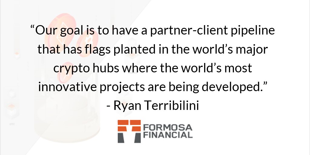 formosaofficial's tweet photo. Quote of the day from our very own, CEO of Formosa Financial, Ryan Terribilini! #FormosaFinancial #Crypto #Blockchain #Fintech #FMF #BTC #ETH #quote #QOTD https://t.co/lASmTR5Hpv