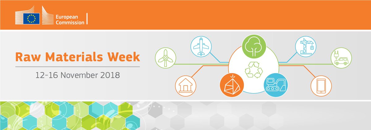 EU_Growth's tweet photo. Come to #RawMaterialsWeek 2018 - 12-16 November in Brussels! You can find the preliminary programme📑 and registration here: https://t.co/TB5vZuZ9Zr #EIPRawMaterials⛏️ https://t.co/hyRcth7B7Y