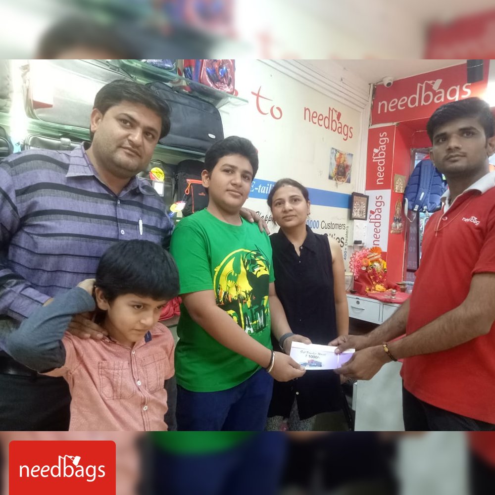 NeedBags_India's tweet photo. Congratulations to the winner of Drawing Competition held at Need bags! 

#DrawingCompetition #Winners #Needbags https://t.co/aUq2pD9t3i
