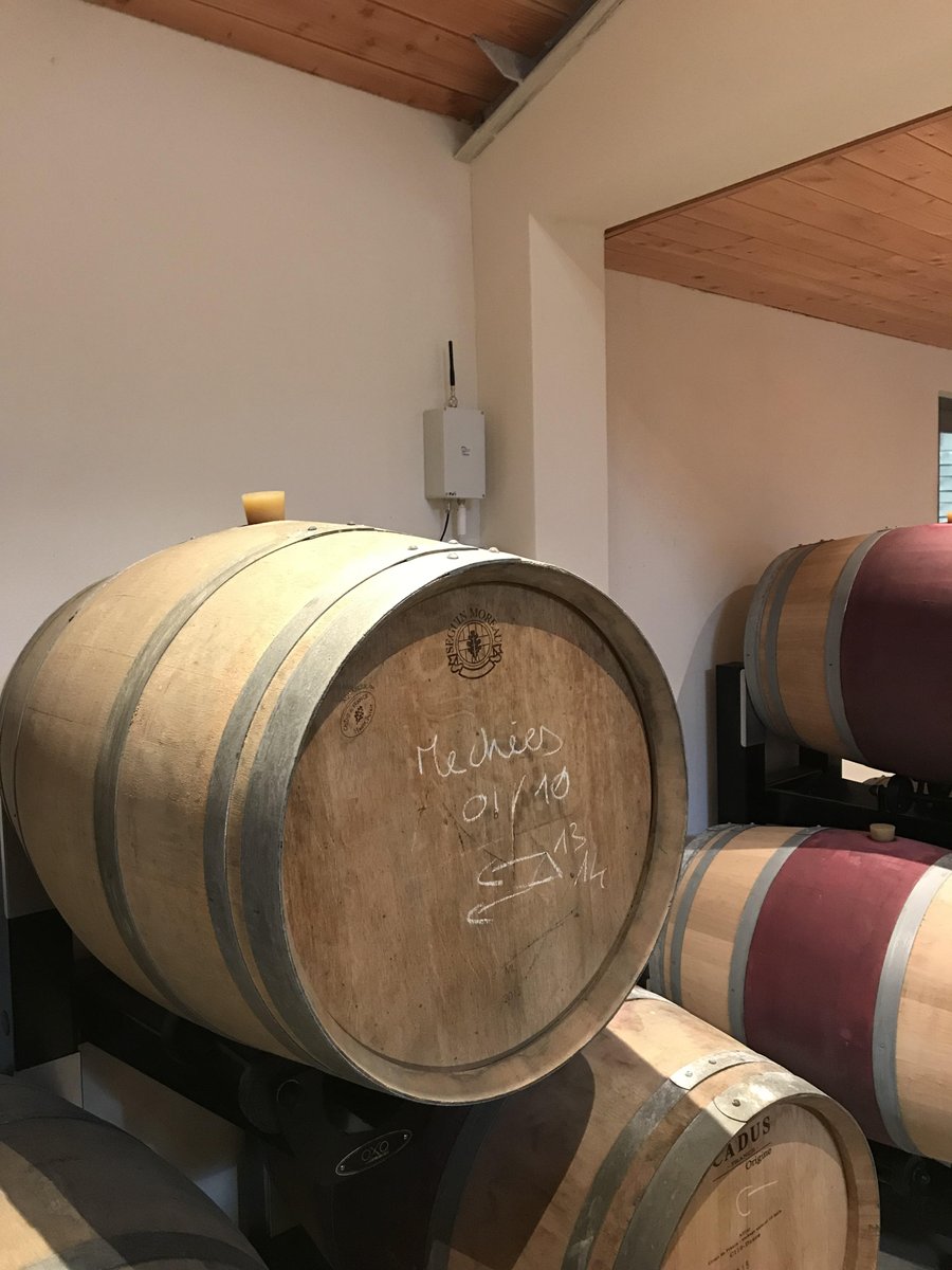 Surveillance de l’ambiance des chais, des consommations d'eau directement dans @Process2Wine : avec l’internet des objets c’est désormais possible #IoD #IoT #Viticulture