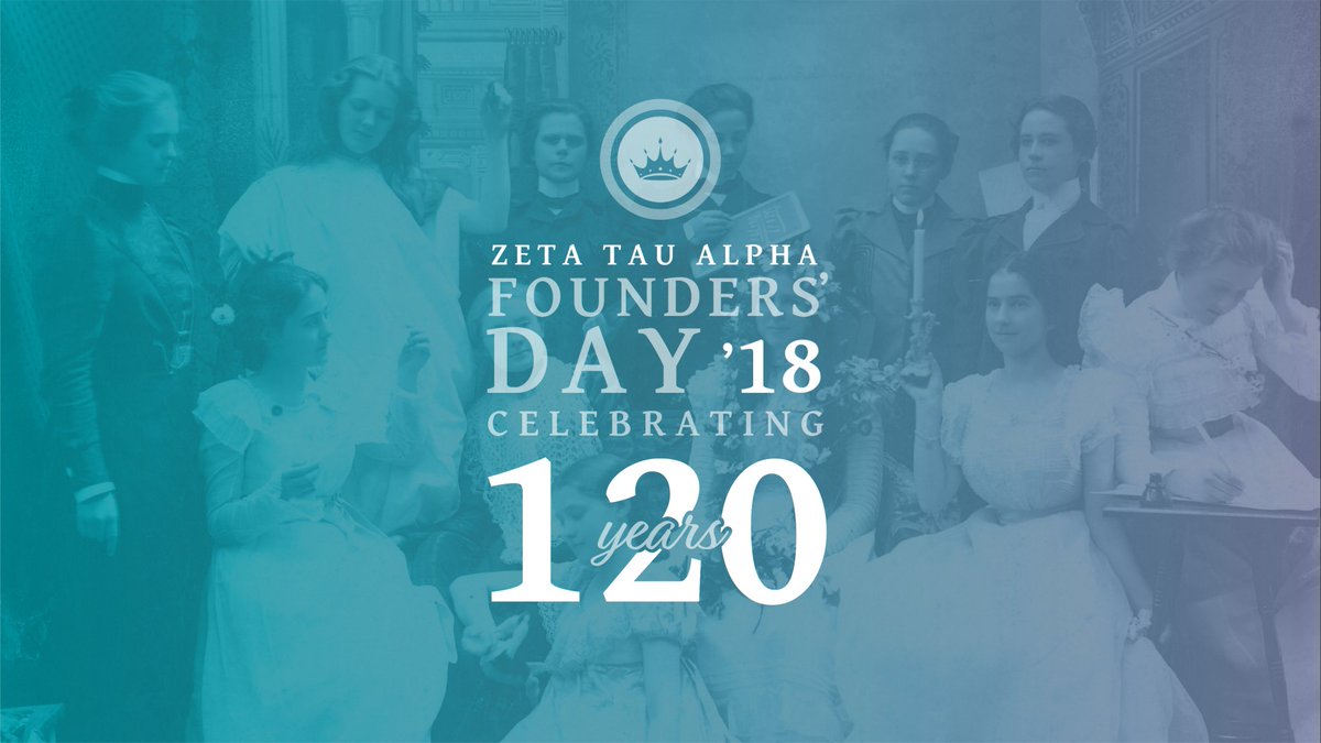 Today, we celebrate 120 years of “‘Love,’ the greatest of all things!”

Happy #ZTAFoundersDay, sisters!