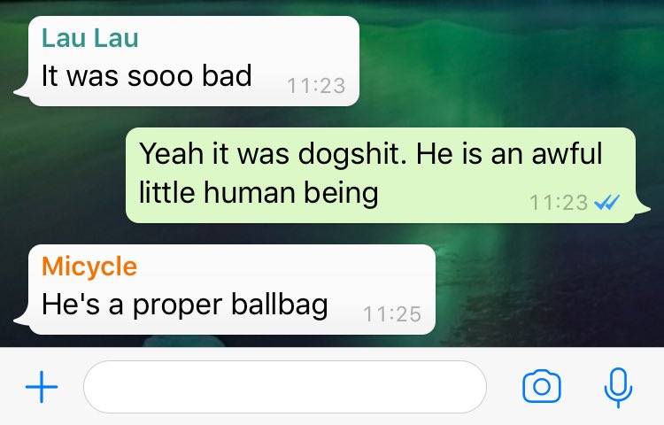 Who could we possibly be talking about in the RBR group chat? 🤔🤔