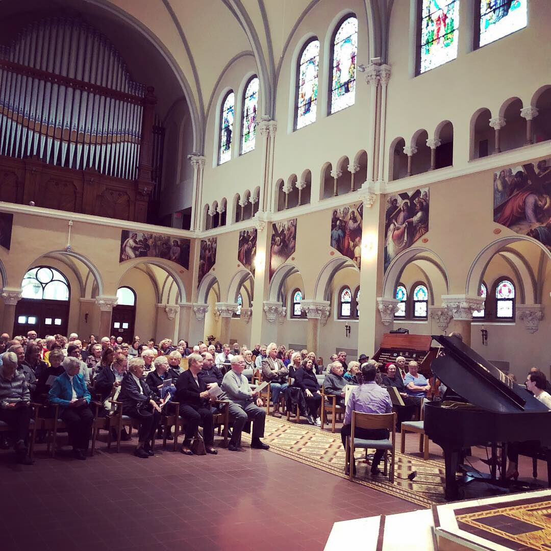 MankatoSymphony's tweet photo. The Legacy - Music on the Hill concert featuring pianist Bethel Balge, cellist Richard Belcher and violinist Peter McGuire was beautiful in every way. Please join us for our next chamber concert, Romantic Masterpieces, on November 11th at Good Counsel Chapel. https://t.co/WteFCZrcsb