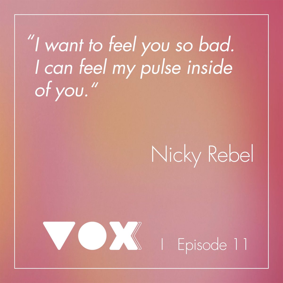 We have a new episode live on <a href="/voxxx_audio/">voxxx</a> and it’s in English 🇺🇸 It’s been created with a lot of love by pornstar <a href="/NickyRebelXXX/">Nicky Rebel :: Professional Step-Actor</a> for all the “Baby Girls” around :)
