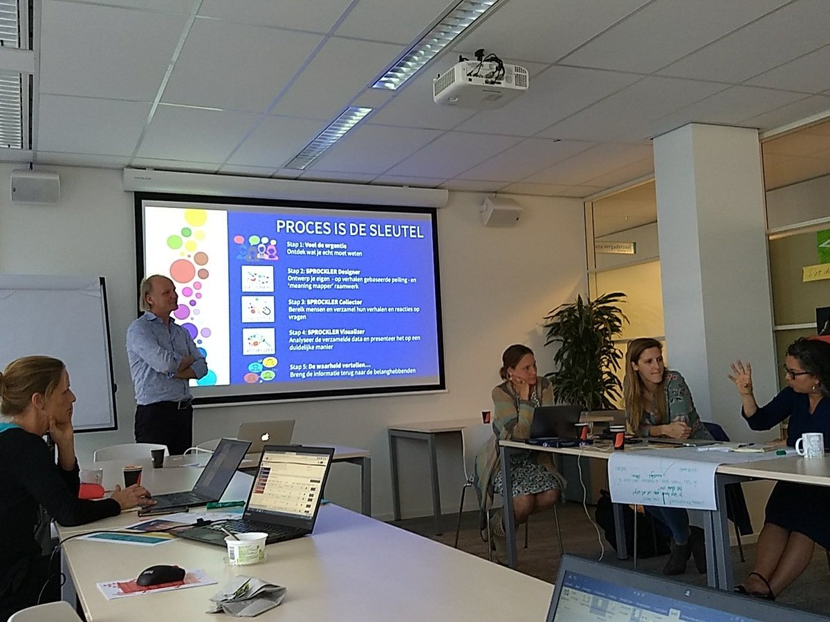 Verhalen van mensen ophalen en ze meteen duiden. Tellen en vertellen. Vanaf vandaag werken meerdere experts van <a href="/Movisie/">Movisie</a> met de tool #sprockler van <a href="/Perspectivity/">Perspectivity</a>