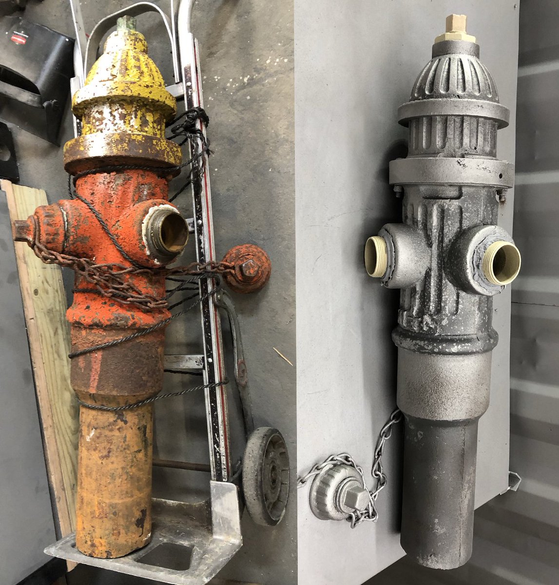 GSandblasting's tweet photo. Before and after. #sandblasting #Gotham https://t.co/xEX8HZTFZ4