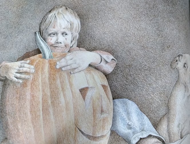 Pumpkin Pumpkin "Then Jamie scooped out the pumpkin pulp, carved a pumpkin face, and put it in the window. But...he saved six pumpkin seeds for planting in the spring." (MB0079)  medialibrary.btboces.org  #btsls <a href="/Kgarcia435/">Kristina Miller</a>