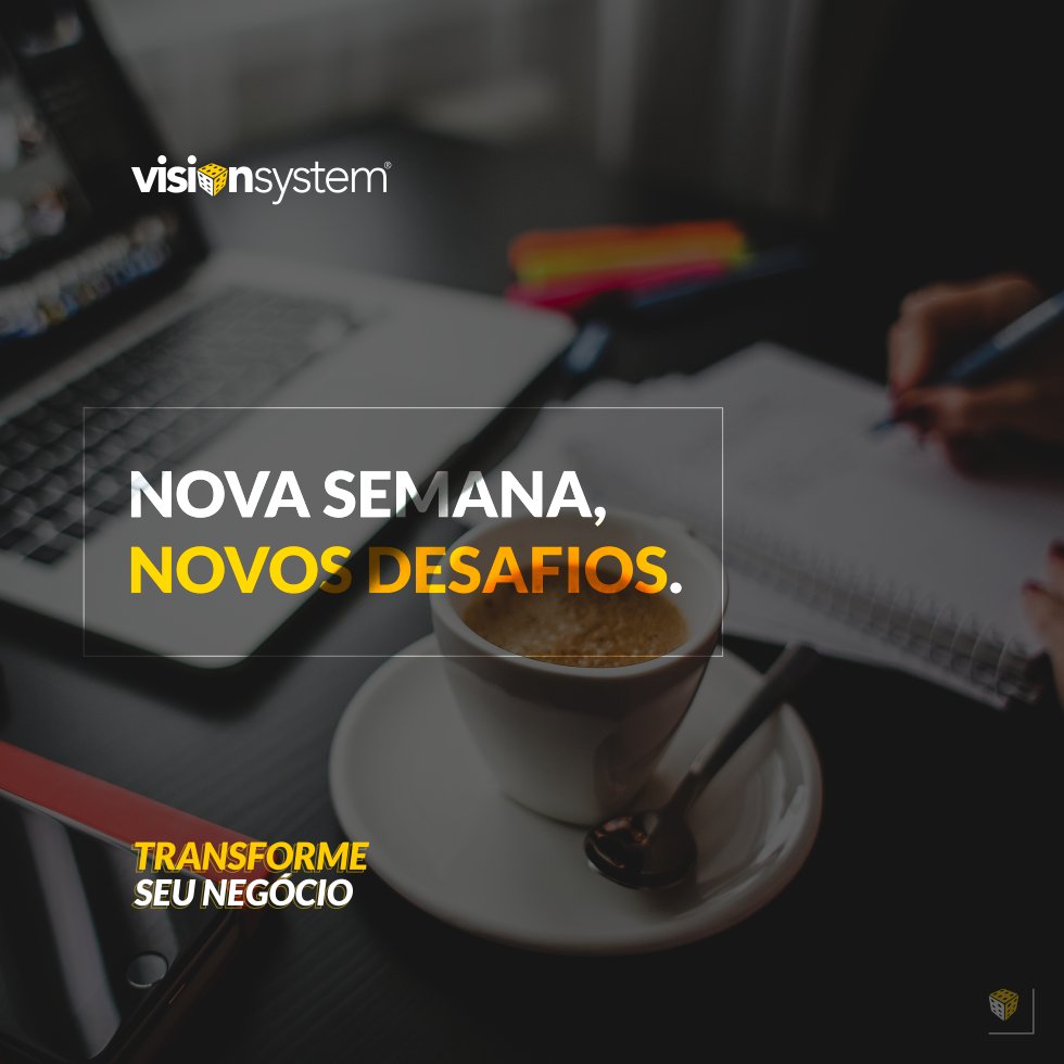 VSystem's tweet image. Uma incrível semana para você.
#Transforme