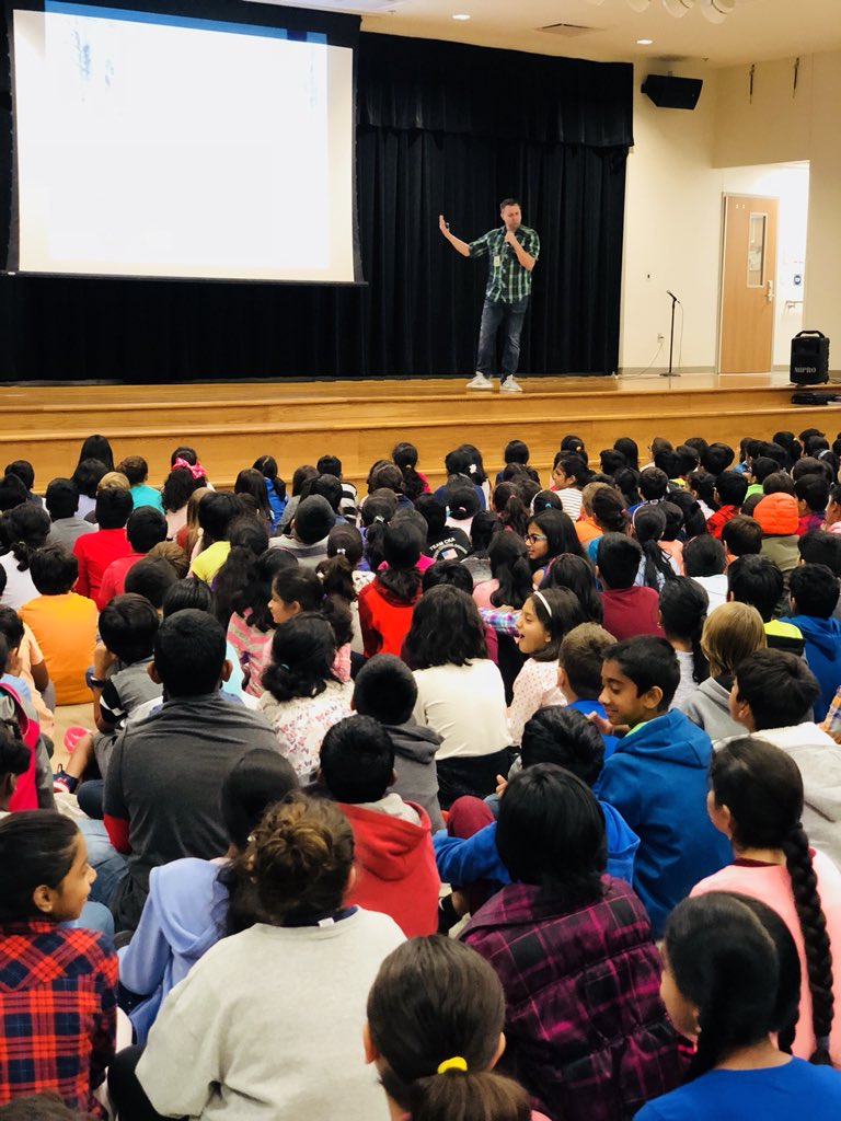 Thank you Frank Cole for coming and sharing your new trilogy #PotionMasters with us! #rjlyear5 #yellowhouse5thgrade