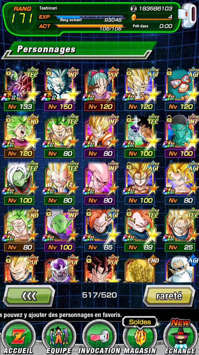 YTKibikii's tweet image. Un eleve carre solide a decide de faire gagne son compte ( doublon sur gohan LR et Goku Freezer)

Pour le gagner rien de plus simple RT + FOLLOW ! #DOKKANBATTLE 

TAS MERCREDI 18h ! 

CARRE SOLIDE !