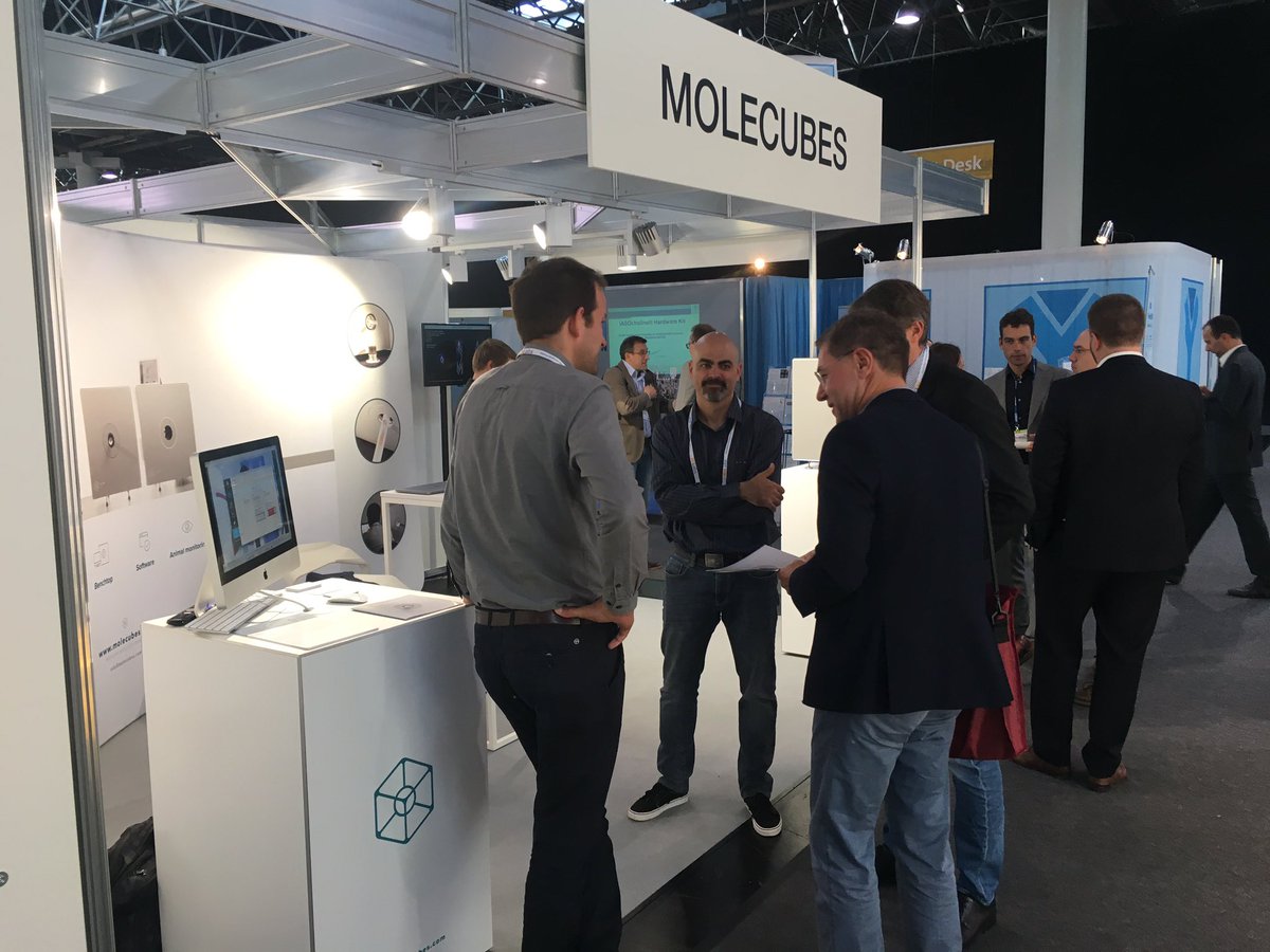 molecubes's tweet image. Still at #EANM18 Booth #74 drop by and when around