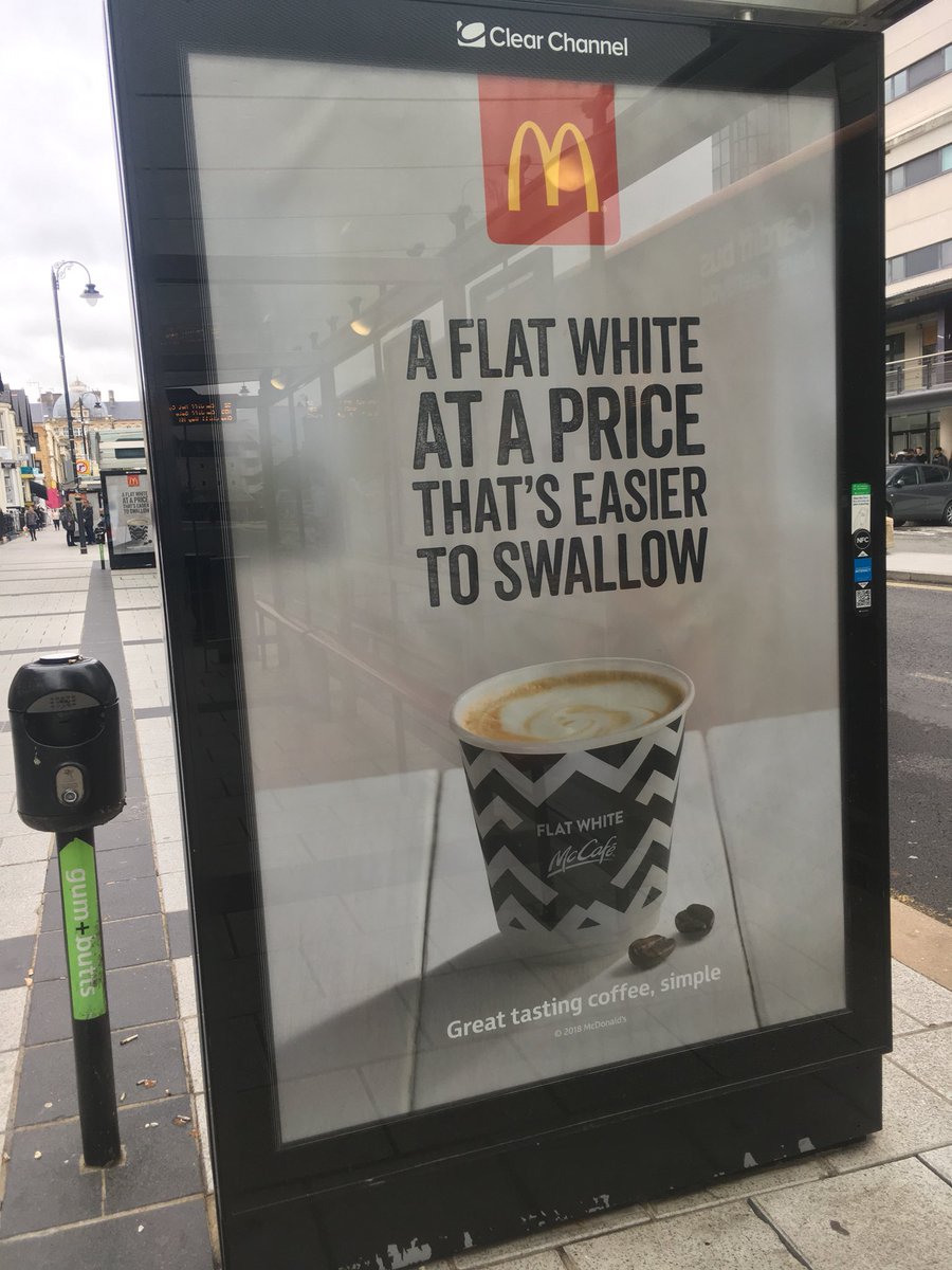 pmm_tweets's tweet photo. Interesting to see an ad campaign leading on price/ value with no mention of the product cost. Genius or folly? @McDonalds #coffee #Advertising #ad #branding #Marketing #adagency https://t.co/t7nWcGnnZZ