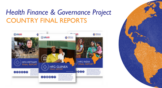 HFG worked in more than 40 countries to protect families from catastrophic health care costs, expand access to priority services and ensure equitable population coverage. Read our country final reports today! hfgproject.org/hfg-country-fi… #HFGAdvances