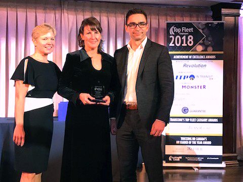 MonsterCa's tweet photo. Monday morning wrap-up: Monster Canada would like to thank @truckingHR for having us at last week's annual #TFEGala. Congratulations again to @Arrow_Social for winning the Achievement of Excellence in HR Innovation! #TFE2018 #UnleashMonster https://t.co/X75BWAPxl9