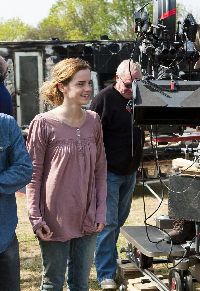 Hermione Granger On Twitter Emma Watson Nos Bastidores De