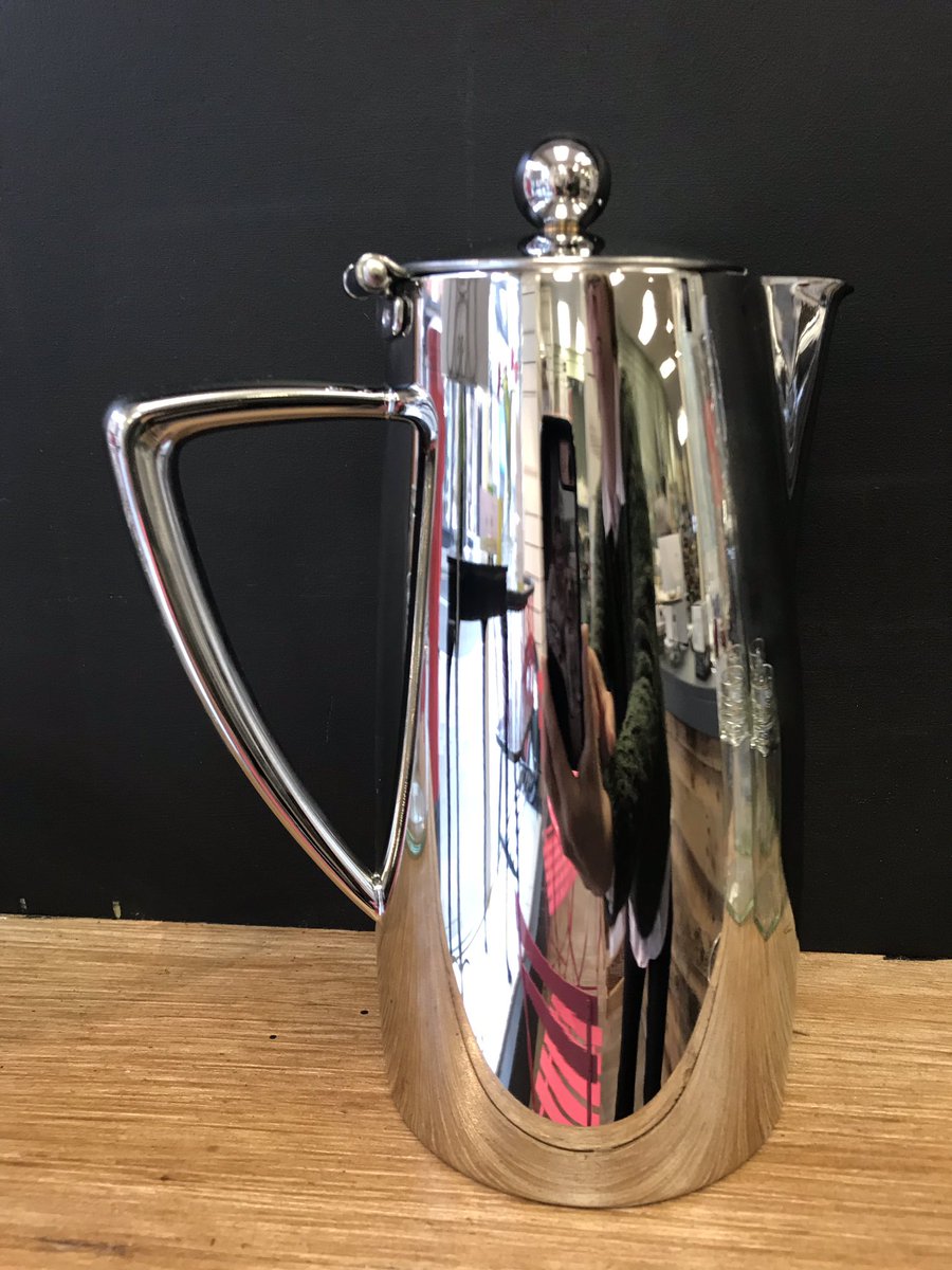 Reduced Art Deco stainless coffee pot. Limited stock  #sale #present