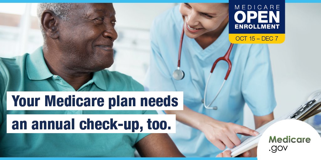 Medicare Open Enrollment graphic