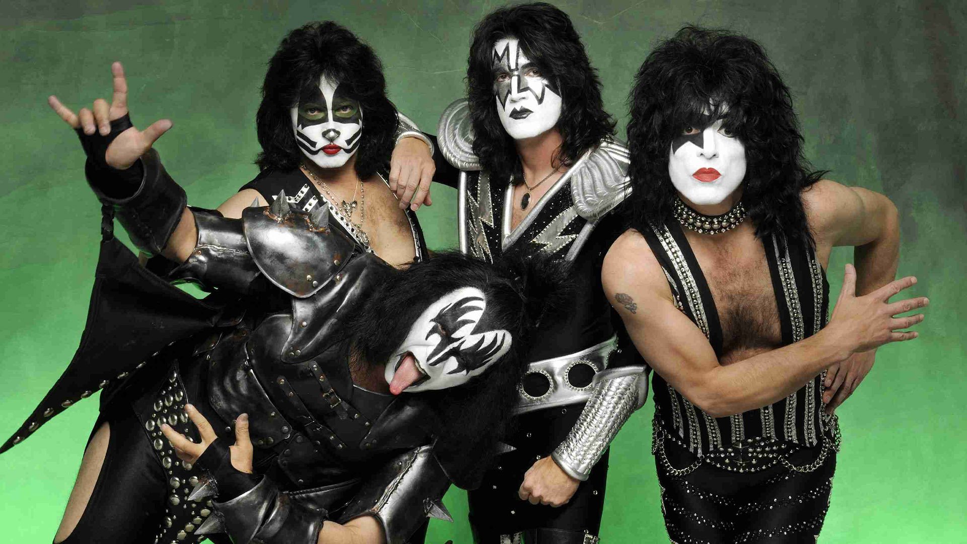 Глэм рок группа Kiss