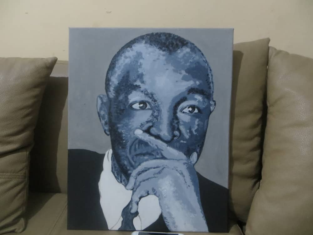 ChibweLumpa's tweet photo. Great art work by @HughLungu 👏 #A_portrait_of_my_Father #CreativeArtsforChange @MelissaSarah_H @pulkechil @mubangalumpa https://t.co/g5QW9qZ0i6