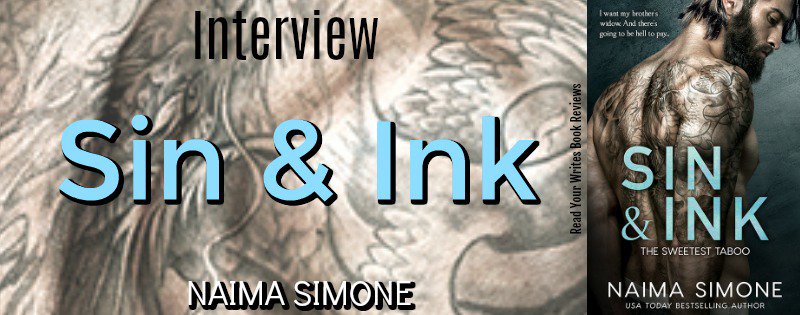 ReadYourWrites's tweet image. #ICYMI Happy book birthday to @Naima_Simone &amp;amp; SIN AND INK!! Check out this exclusive interview with Naima. readyourwrites.blogspot.com/2018/10/interv… @entangledpub #GetScorched @TracyMontoya