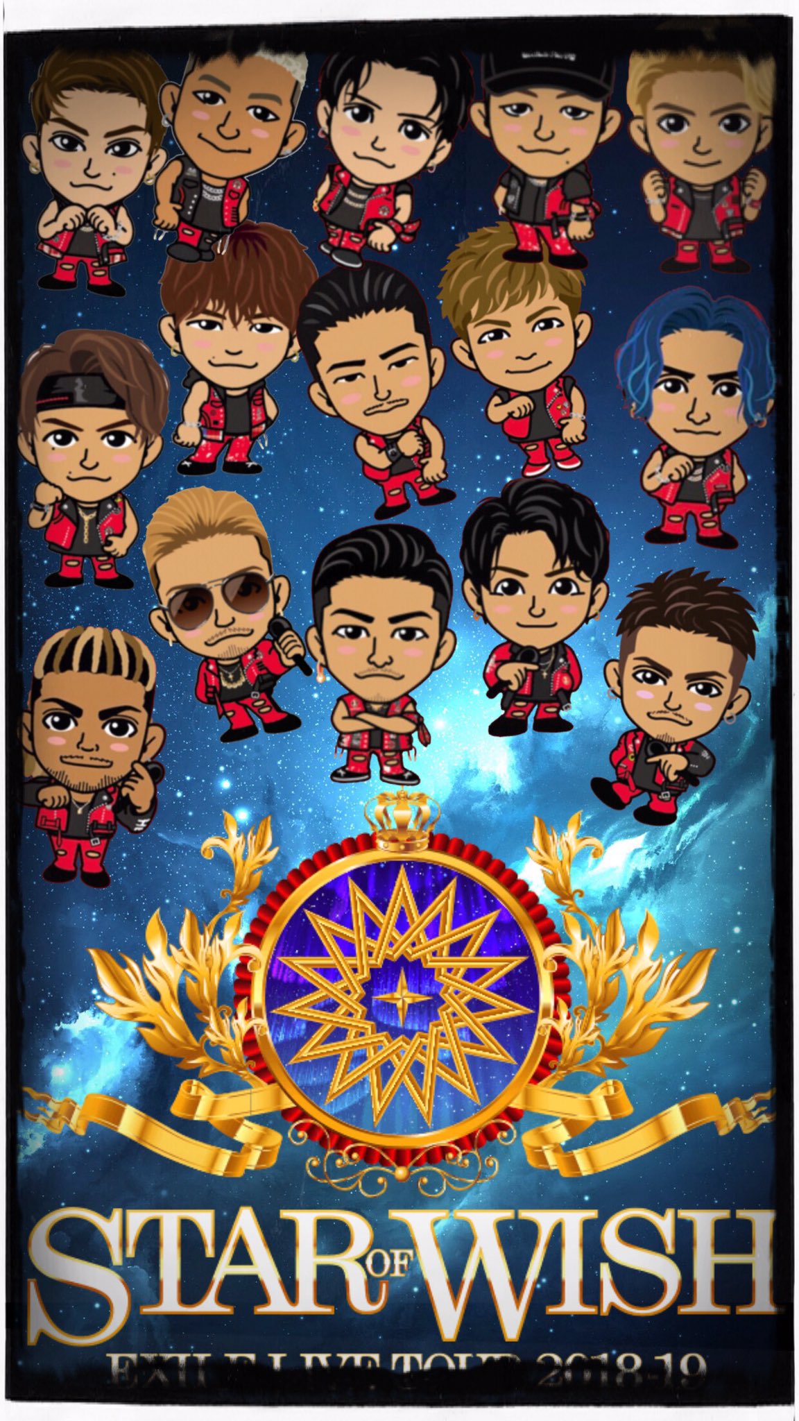 セッピー No Twitter Exile Heads Or Tailsロック画面 関口メンディー 世界 佐藤大樹 ミニキャラ Exile 瀬戸氏加工画像 使用保存rt 欲しいと思ったらrt