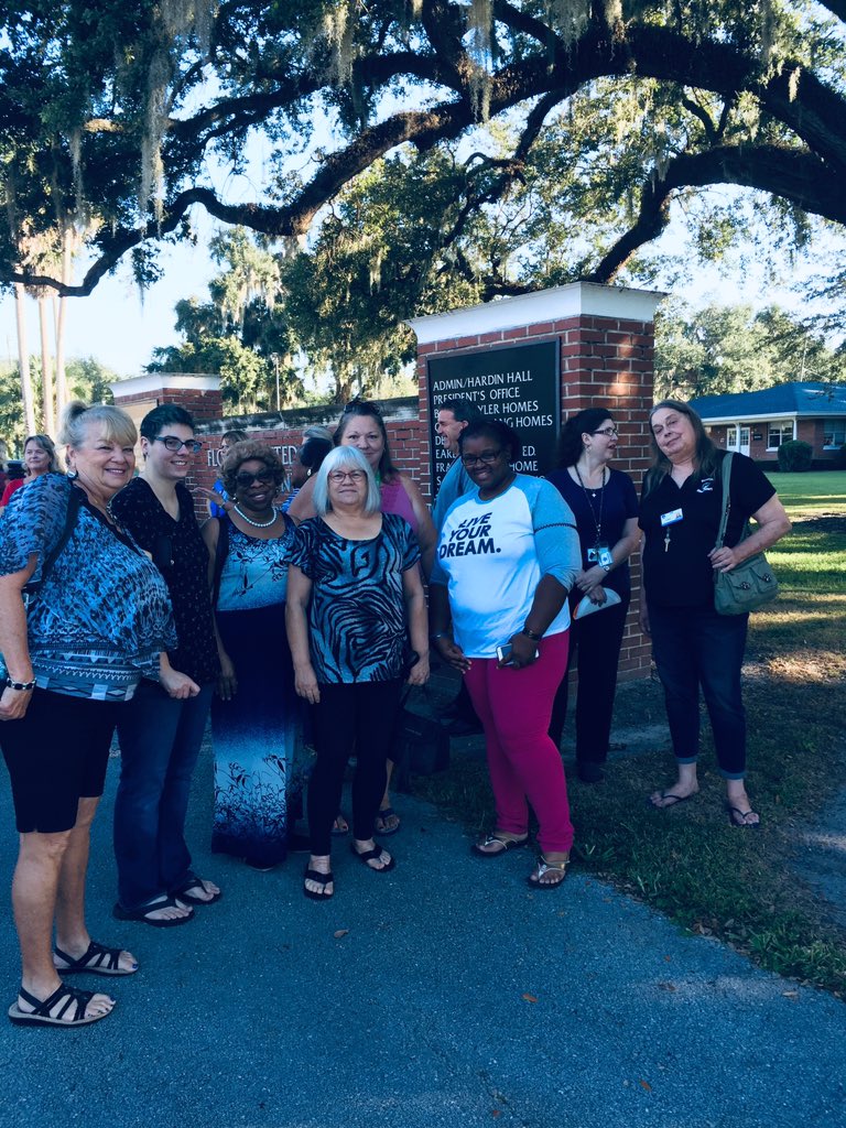 kldreal's tweet photo. Teacher’s breakfast at Fl. Children’s Home. Then a tour. Very fabulous! https://t.co/yyeGNZADxZ