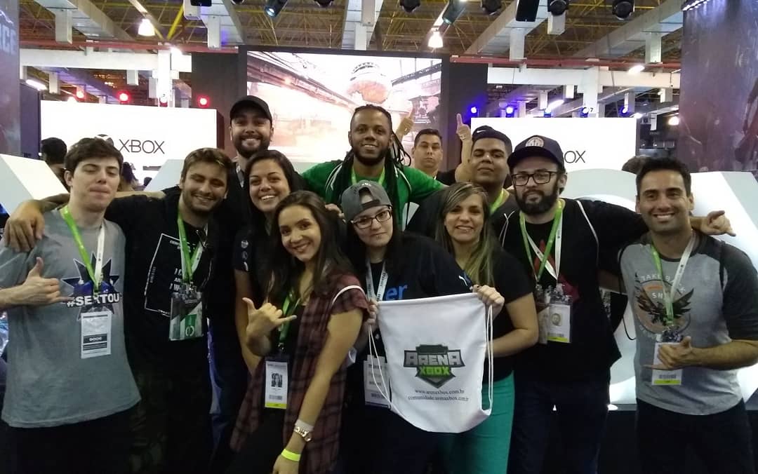Paulo___Mendes's tweet photo. Já estou com saudades dessa comunidade linda 💚
Ano que vem tem mais #Xbox #XboxBGS #BGS2018 https://t.co/255ahLbMSk