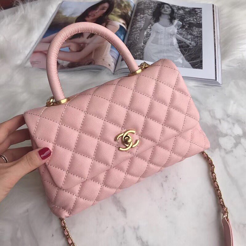 Luxury Bags on X: Chanel Small Flap Bag with Top Handle