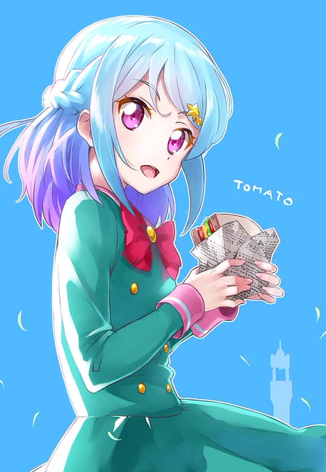 トマトバジルチーズのスペシャルサンドイッチ! 