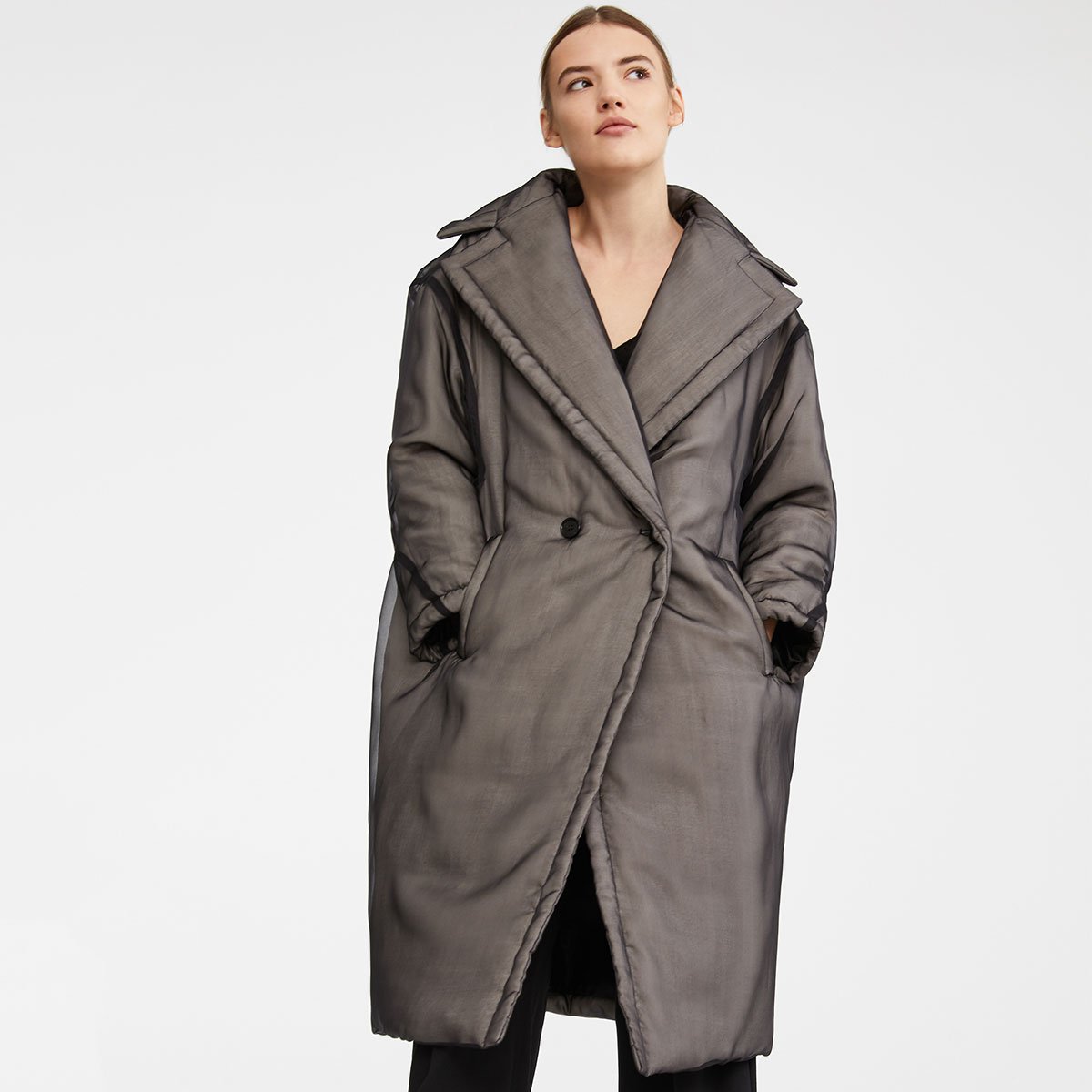 Max Mara on Twitter: "Anima Coat: a new project capturing the true essence  of Max Mara coats: three models in pure silk organza with concealed camel  hair padding, the iconic material used