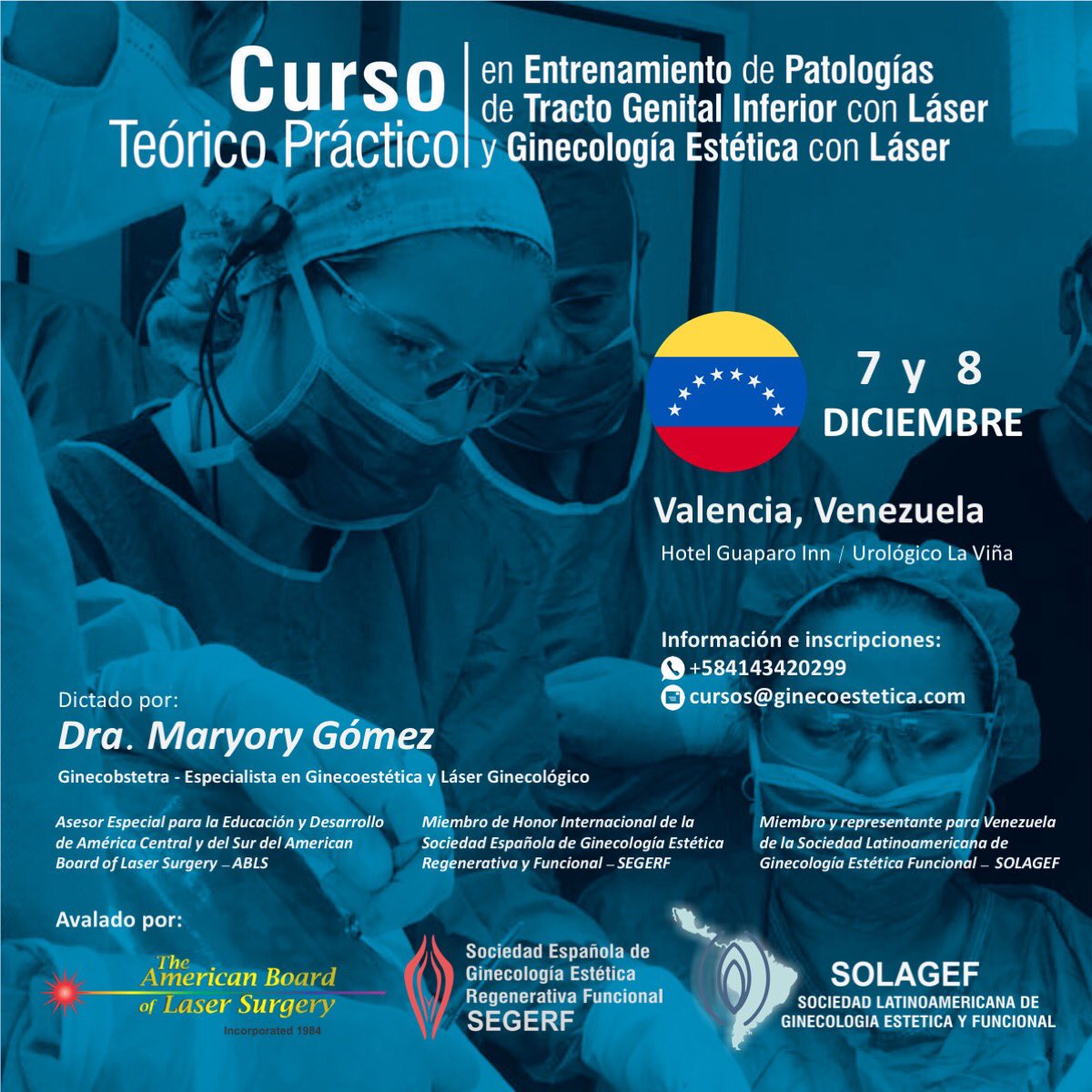 ginecoestetica's tweet photo. Estaré impartiendo un nuevo curso de Láser en PTGI y #ginecoestetica el próximo mes de Diciembre

Si estás interesado ingresa a https://t.co/p1oSsrWFTy o escribe a cursos@ginecoestetica.com. 

¡Cupos limitados!

#Ginecoestética #cursosginecoestetica
#lasermedico #segerf #solagef https://t.co/BpzIOyi1pi