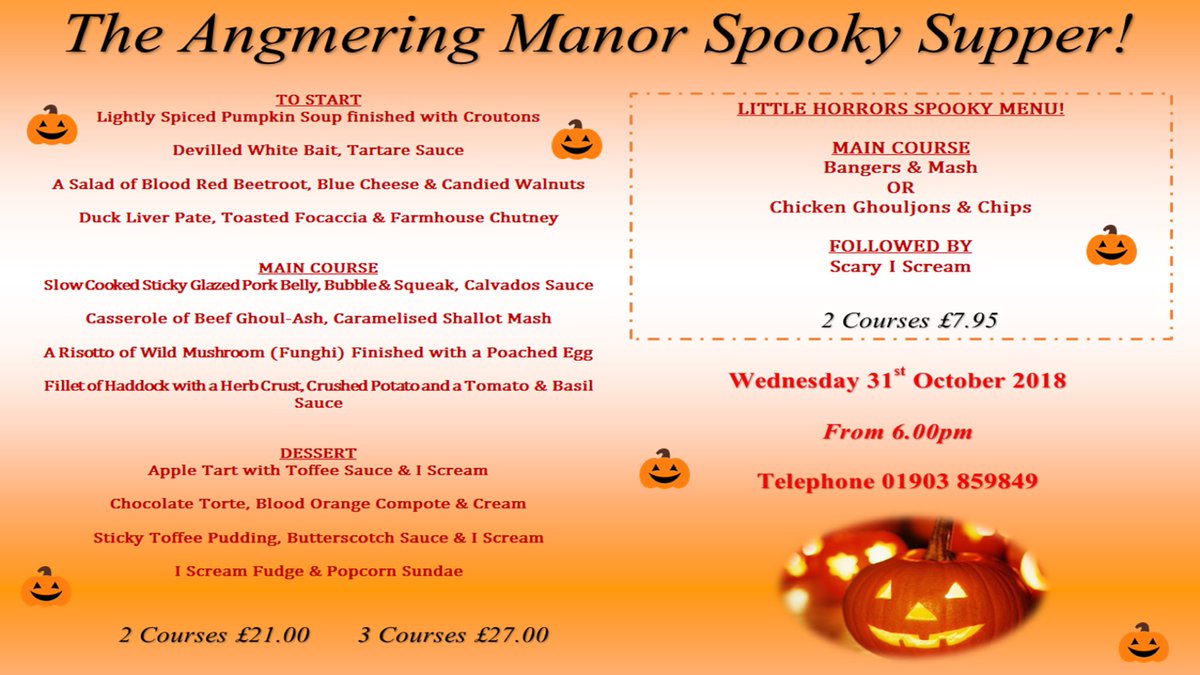 #spookysupper #halloween #angmering #angmeringmanor #westsussex #party #October