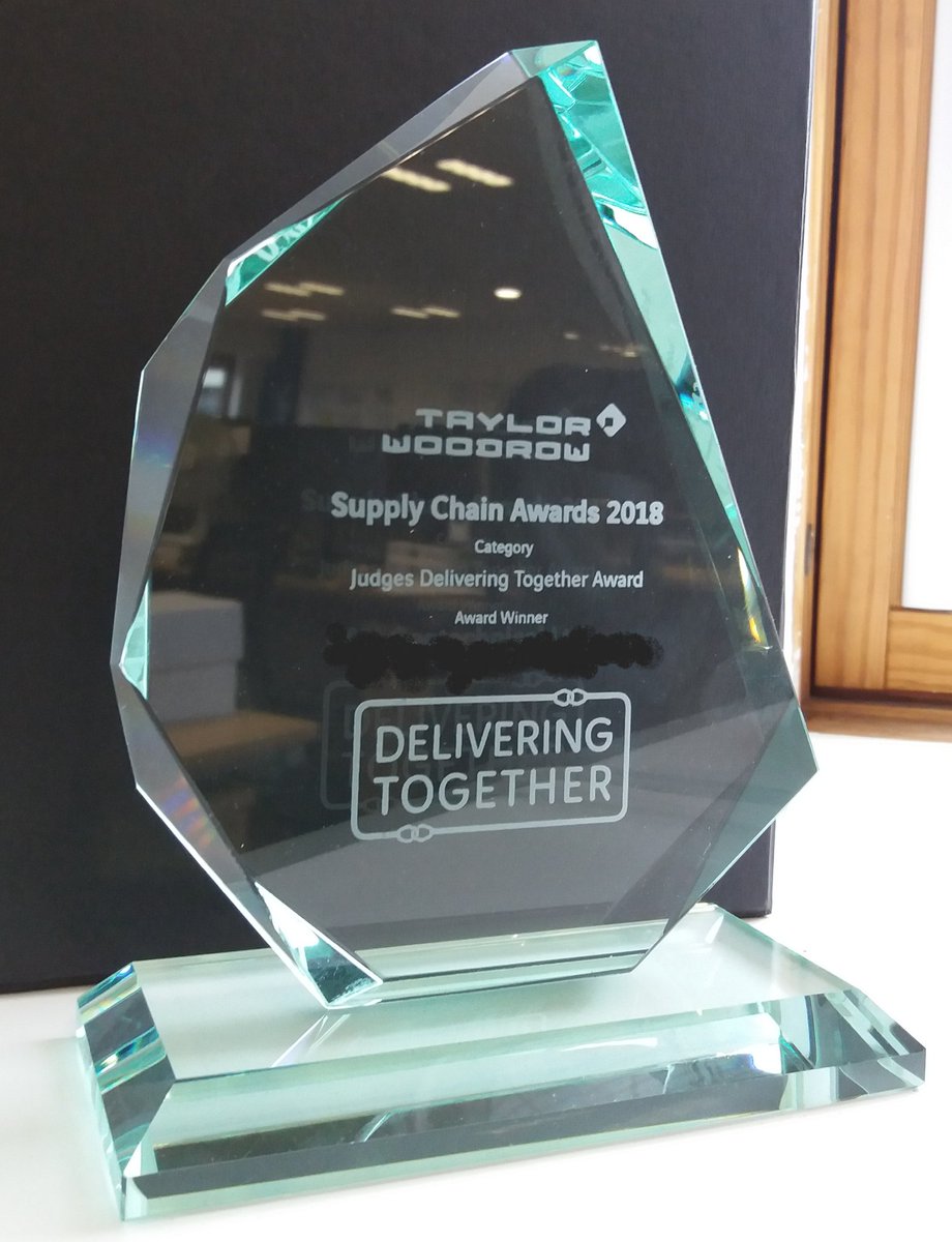 mrmanishtailor1's tweet photo. #TWSCA18 Taylor Woodrow Supply Chain Awards 2018 @TaylorWoodrow1 who will go home with one of these? https://t.co/9B7xMPMwcf