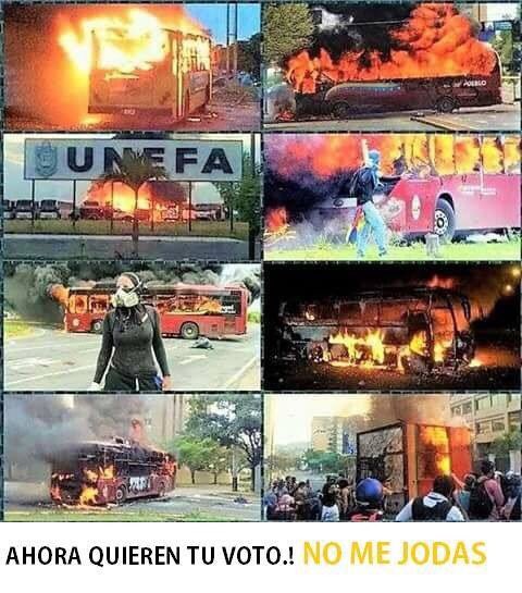 @ElNacionalWeb 18 años de golpismo, asesinatos, golpes de estado, estrategias de guerra económica y desabastecimiento por parte de sectores productores y empresariales, insanidad político social y 24 elecciones que avalan al gobierno Bolovariano. ¡Vayanse al carajo golspistas de M.....!