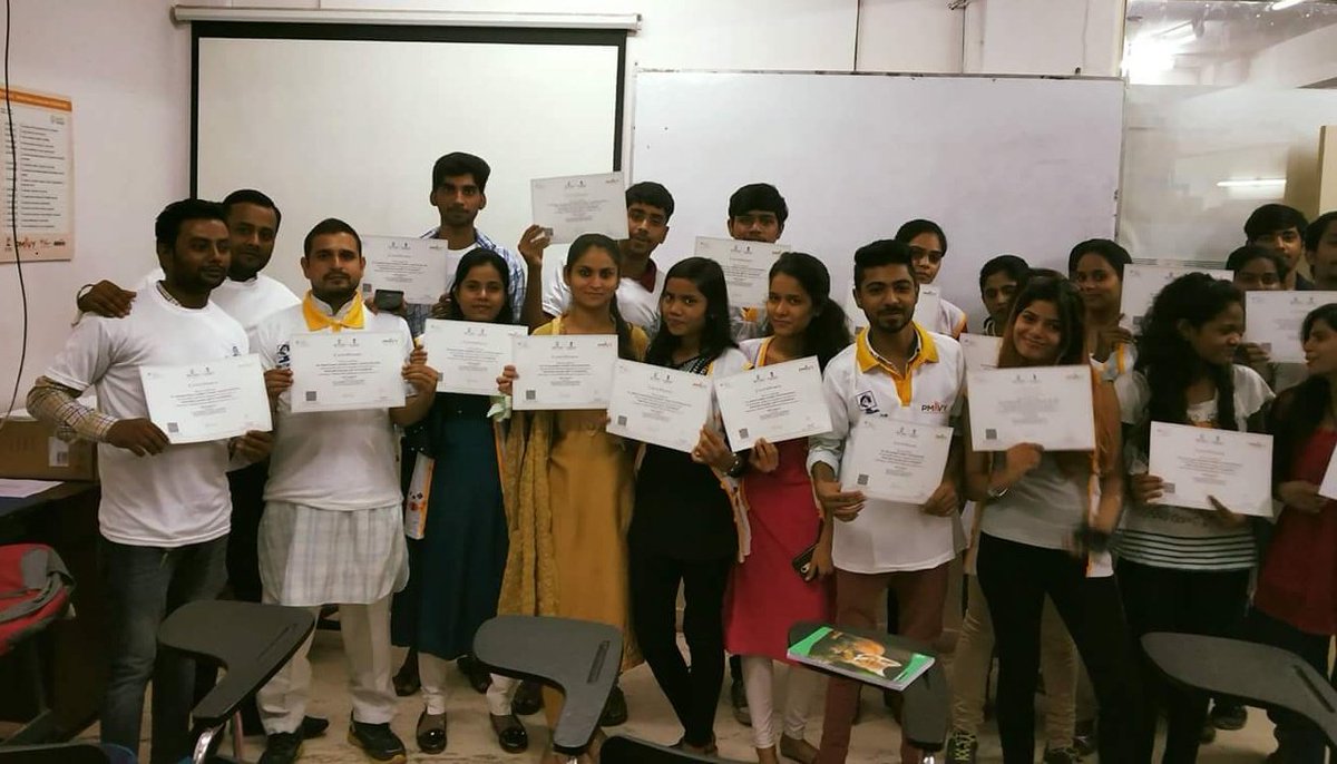 FTECOnline's tweet photo. Many Congratulations!
Certified #Retail Sales Associates and JOB READY!
All set to enter the Industry...
Employers may also contact us for hiring!
#RetailProgram @NSDCINDIA
@MSDESkillIndia F-Tec #Kalkaji https://t.co/GUp56JhicO