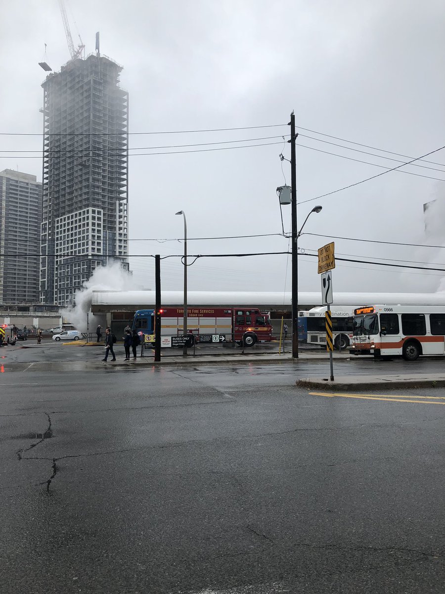 LauraAtendido's tweet photo. @CP24 Fire at Islington Station https://t.co/rQ4lpPwIBr